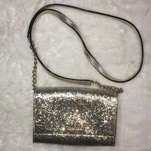 SALE Kate Spade Glitter Bug Cami Crossbody Clutch